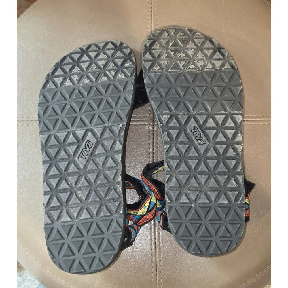 Teva Men's Original Universal Multicolor Geometric Print Sandals 1004006 Size 11
